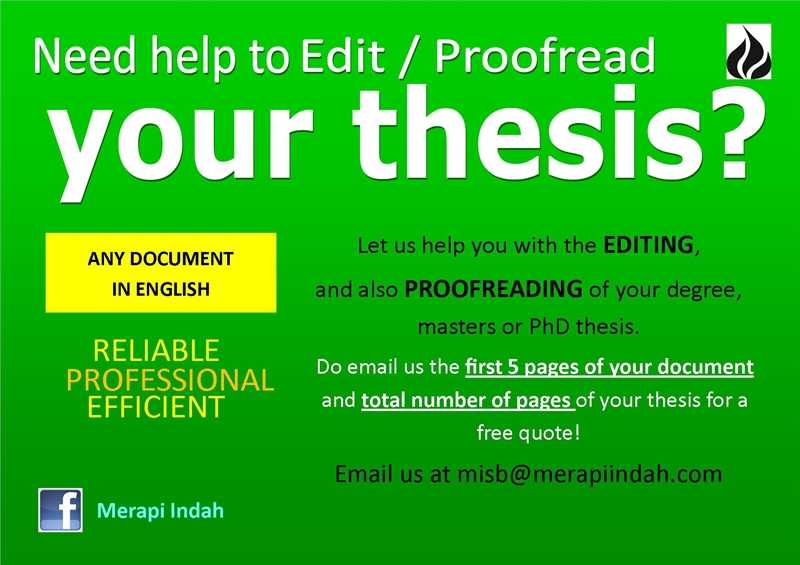 Editor phd thesis